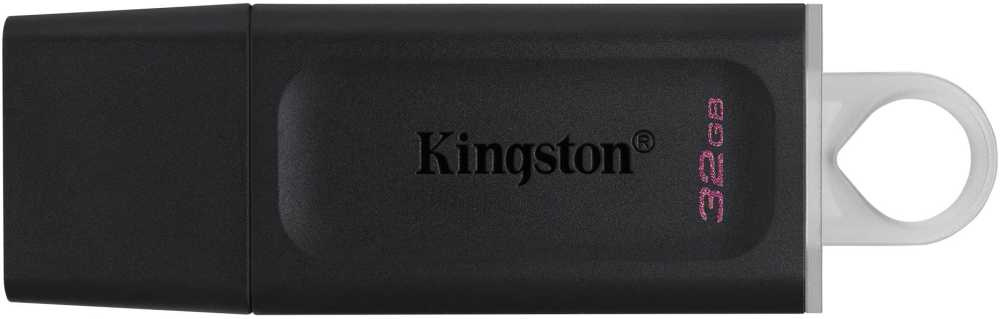 Флеш Диск Kingston 32Gb DataTraveler Exodia DTX/32GB USB3.1 черный/белый