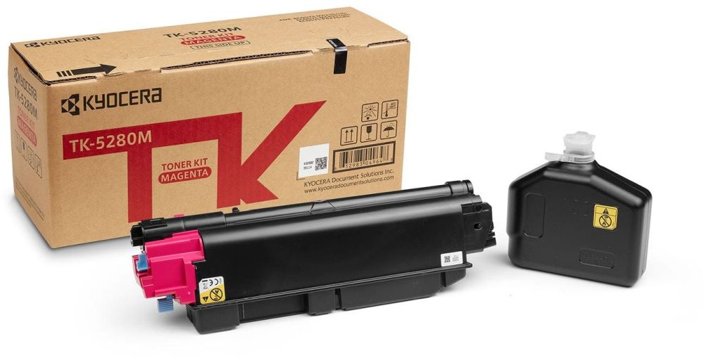 Картридж лазерный Kyocera TK-5280M пурпурный (11000стр.) для Kyocera Ecosys P6235cdn/M6235cidn/M6635cidn