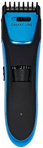 Машинка для стрижки Galaxy Line GL 4166 черный 3Вт (насадок в компл:1шт)
