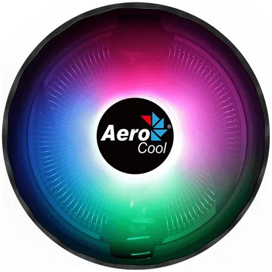 Устройство охлаждения(кулер) Aerocool Air Frost Plus Soc-AM4/1151/1200 3-pin 24dB Al 110W 360gr LED Ret