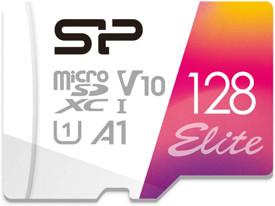Флеш карта microSDXC 128Gb Class10 Silicon Power SP128GBSTXBV1V20SP Elite + adapter