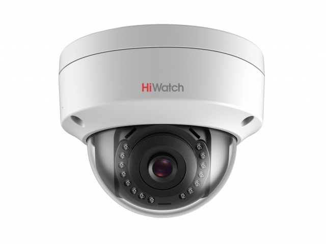 Видеокамера IP Hikvision HiWatch DS-I402 2.8-2.8мм цветная корп.:белый