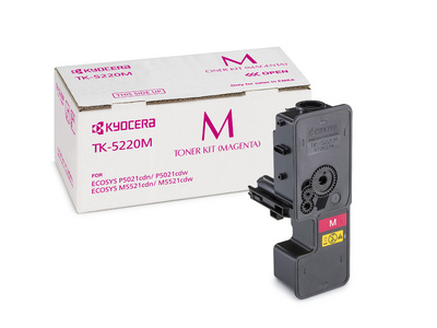 Картридж лазерный Kyocera 1T02R9BNL1 TK-5220M пурпурный (1200стр.) для Kyocera M5521cdn/cdw P5021cdn/cdw