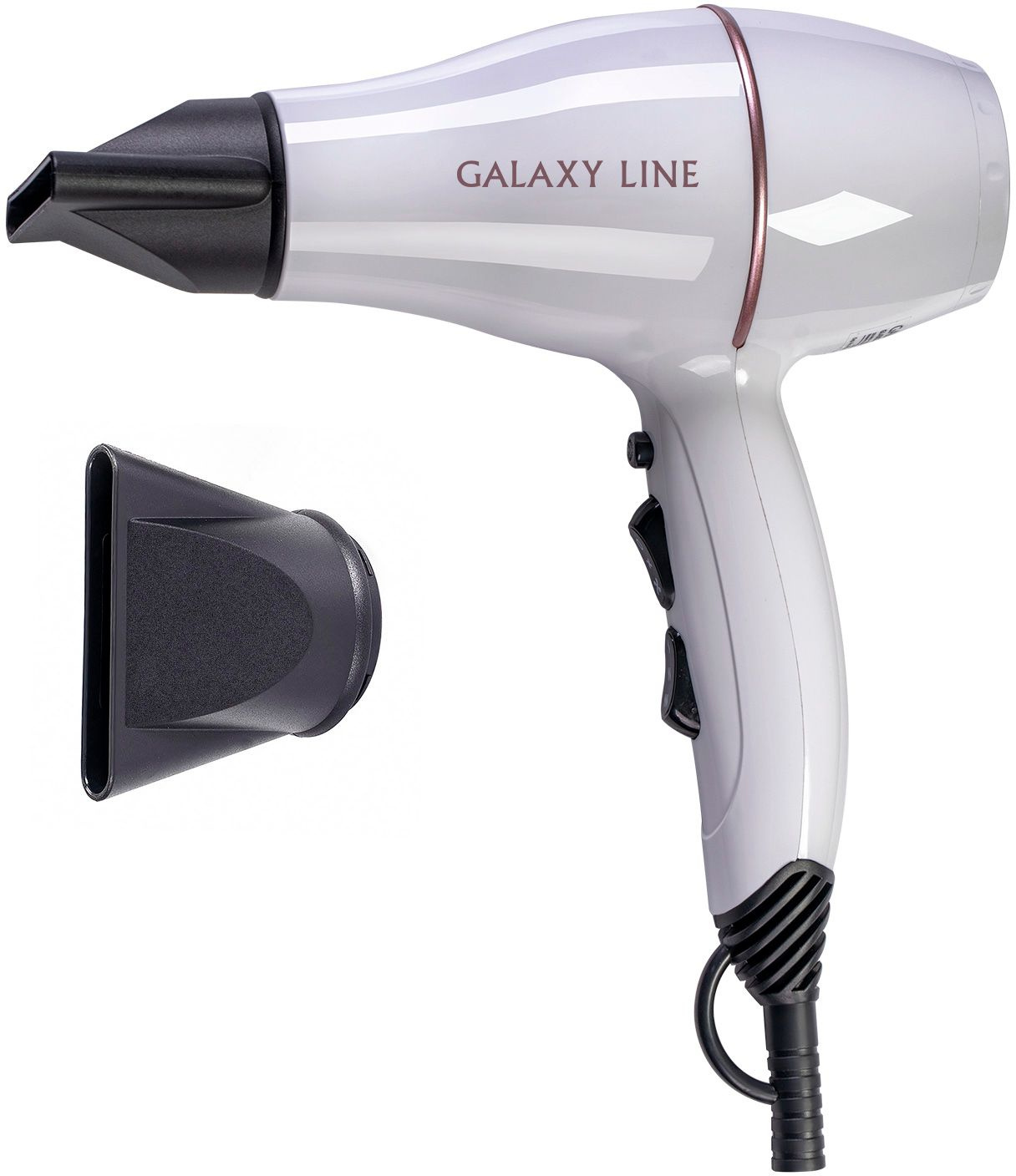 Фен Galaxy Line GL 4302 2000Вт белый/черный