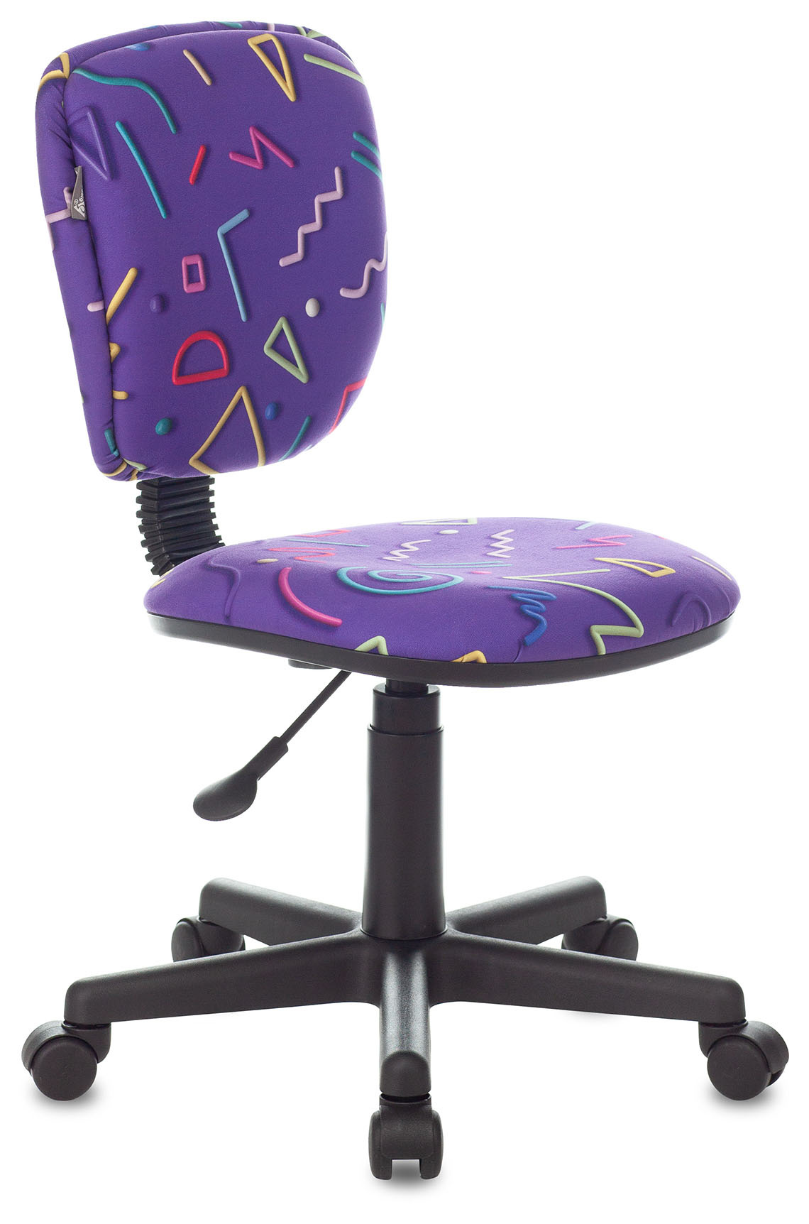 Кресло детское Бюрократ CH-204NX фиолетовый Sticks 08 крестовина пластик