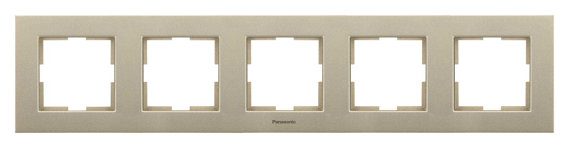 Рамка Panasonic Karre Plus WKTF08052BR-RU 5x горизонтальный монтаж пластик бронза (упак.:1шт)