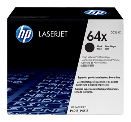 Картридж лазерный HP 64X CC364XC черный (24000стр.) для HP LJ 4015/4515 (техн.упак)