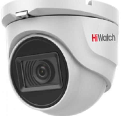 Камера видеонаблюдения HiWatch DS-T203A 2.8-2.8мм HD-CVI HD-TVI цветная корп.:белый