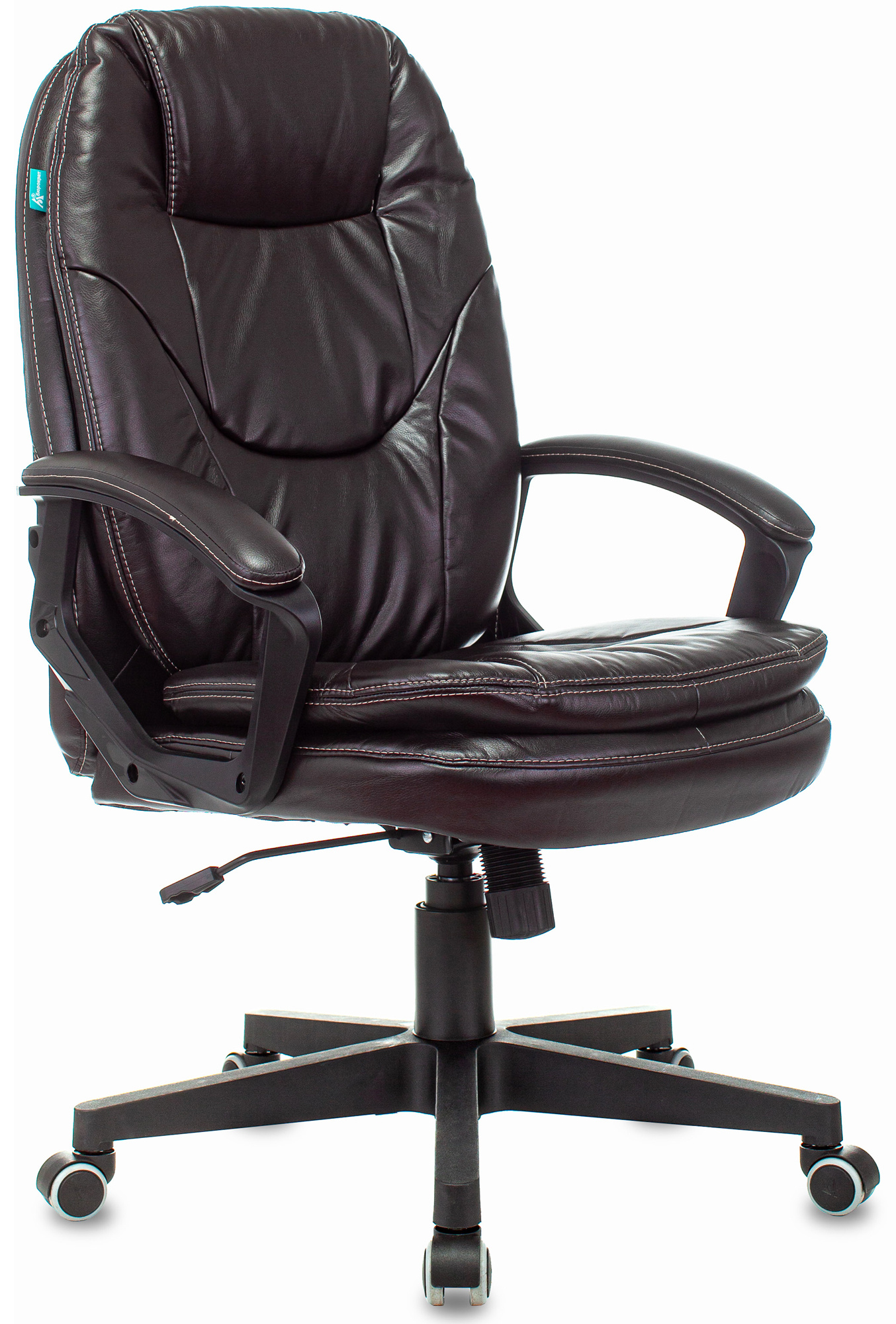 Кресло руководителя Бюрократ CH-868N темно-коричневый NE-15 эко.кожа крестовина пластик