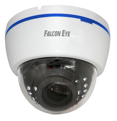 Камера видеонаблюдения аналоговая Falcon Eye FE-MHD-DPV2-30 2.8-12мм HD-CVI HD-TVI цветная корп.:белый