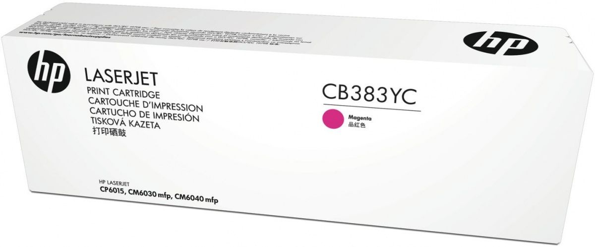 Картридж лазерный HP 824A CB383YC пурпурный (25000стр.) для HP CLJ CM6030/CM6040 (техн.упак)