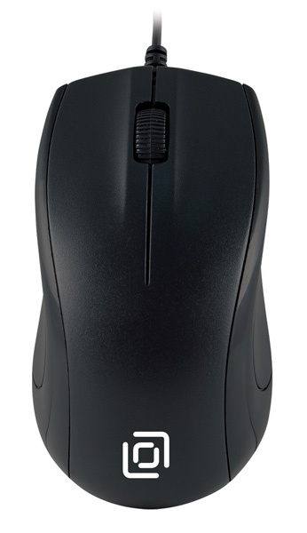 Мышь Oklick 185V2 черный оптическая (1000dpi) USB (2but)