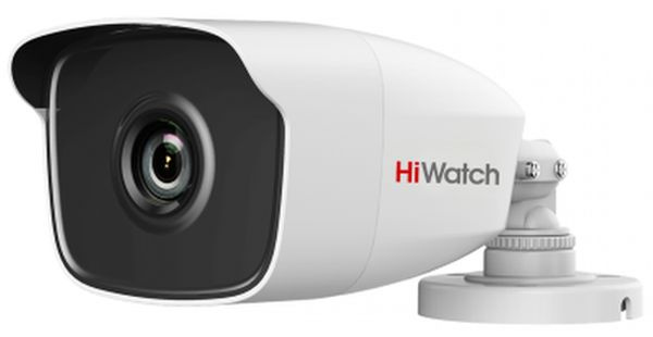 Камера видеонаблюдения Hikvision HiWatch DS-T220 3.6-3.6мм HD-TVI цветная корп.:белый