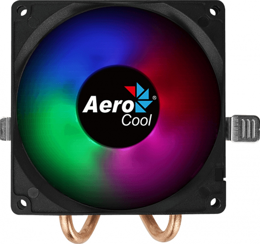 Устройство охлаждения(кулер) Aerocool Air Frost 2 Soc-AM4/1151/1200 3-pin 26dB Al+Cu 110W 250gr LED Ret