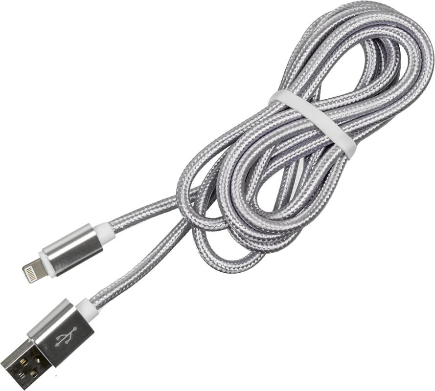 Кабель Redline УТ000014152 Lightning (m) USB A(m) 2м серебристый
