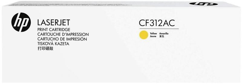 Картридж лазерный HP CF312AC желтый для HP CLJ Ent M855/826A