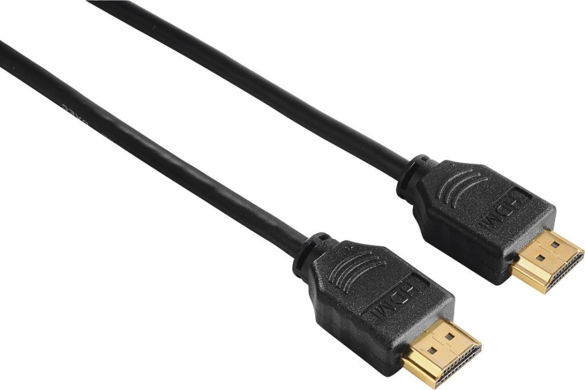 Кабель аудио-видео Hama H-205003 HDMI (m)/HDMI (m) 3м. Позолоченные контакты черный (00205003)