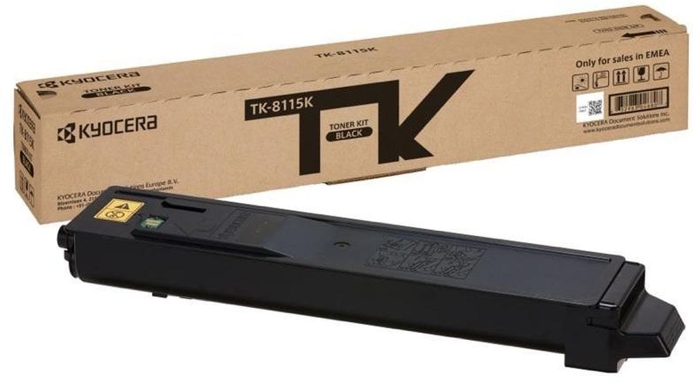 Картридж лазерный Kyocera TK-8115K черный (12000стр.) для Kyocera M8124cidn/M8130cidn