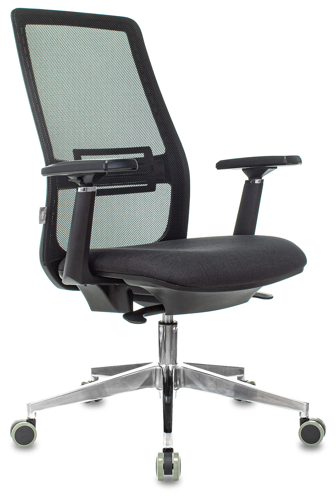 Кресло руководителя Бюрократ MC-915 черный TW-01 38-418 сетка/ткань крестовина алюминий