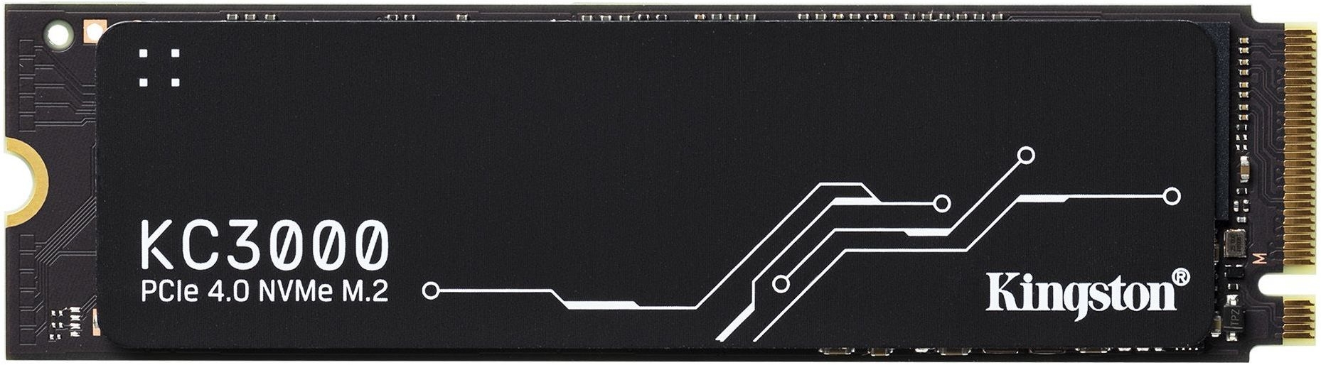 Накопитель SSD Kingston PCI-E 4.0 x4 512Gb SKC3000S/512G KC3000 M.2 2280