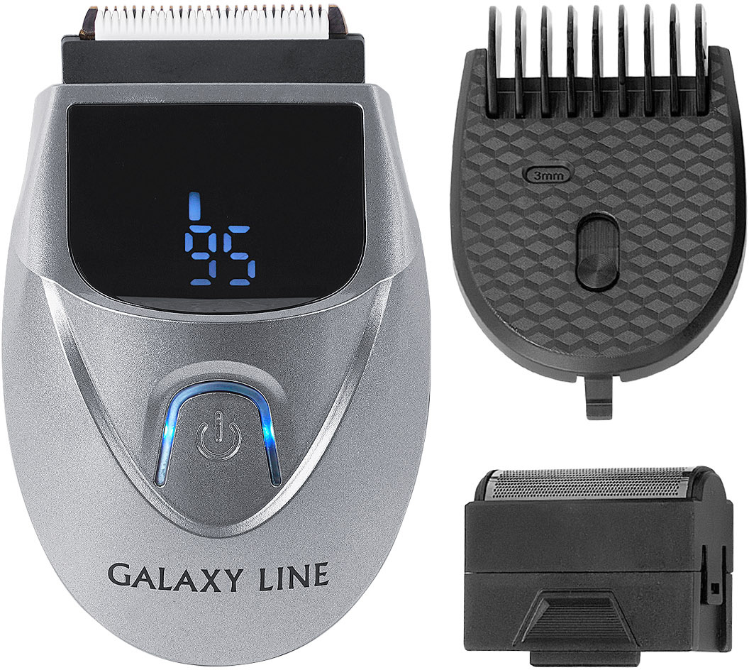 Машинка для стрижки Galaxy Line GL 4168 серебристый