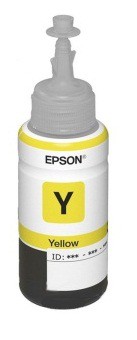 Картридж струйный Epson T6734 C13T67344A желтый (70мл) для Epson L800
