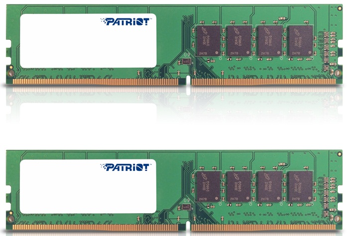 Память DDR4 2x4Gb 2133MHz Patriot PSD48G2133K Signature RTL PC4-17000 CL15 DIMM 288-pin 1.2В