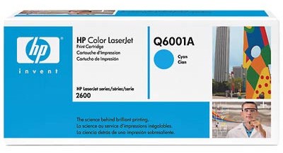 Картридж лазерный HP 124A Q6001A голубой (2000стр.) для HP 1600/2600n/2605/2605dn/2605dtn/CM1015/1017