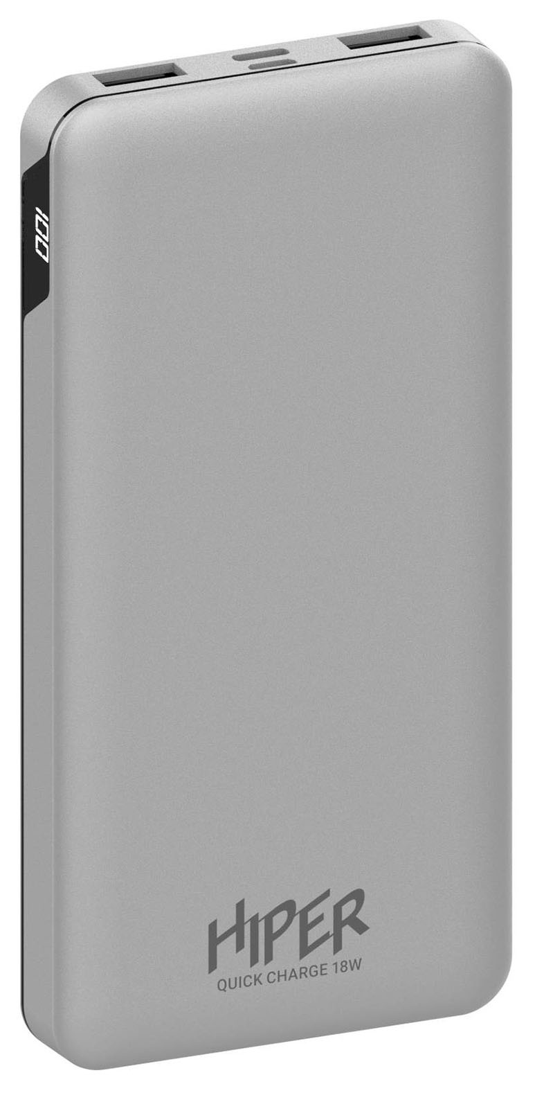 Мобильный аккумулятор Hiper MFX 10000 10000mAh 3A QC PD 3xUSB серебристый (MFX 10000 SILVER)