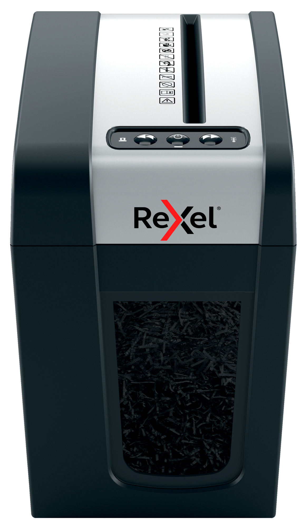 Шредер Rexel Secure MC3-SL черный с автоподачей (секр.P-5)/перекрестный/3лист./10лтр./скрепки/скобы