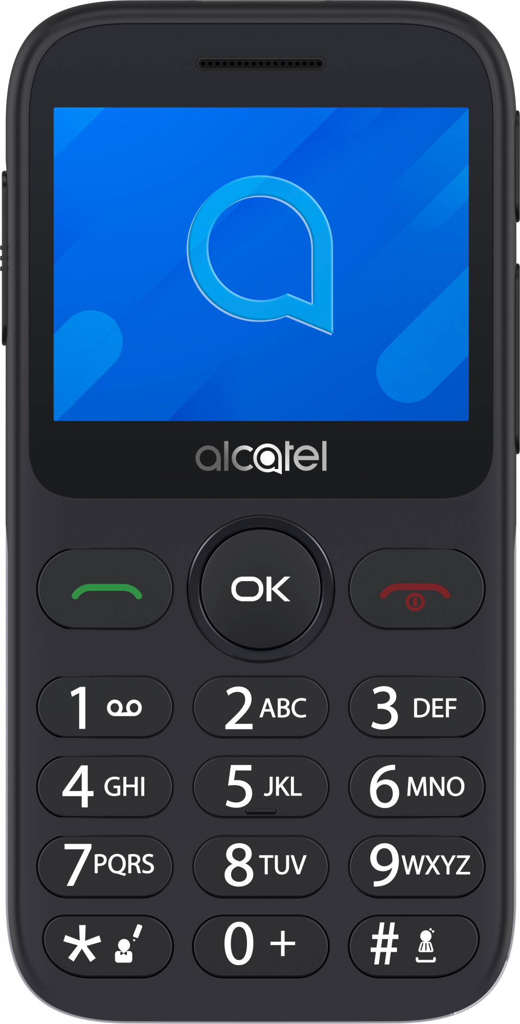 Мобильный телефон Alcatel 2020X серебристый моноблок 1Sim 2.4" 240x320 Thread-X 2Mpix GSM900/1800 GSM1900 FM microSD max32Gb
