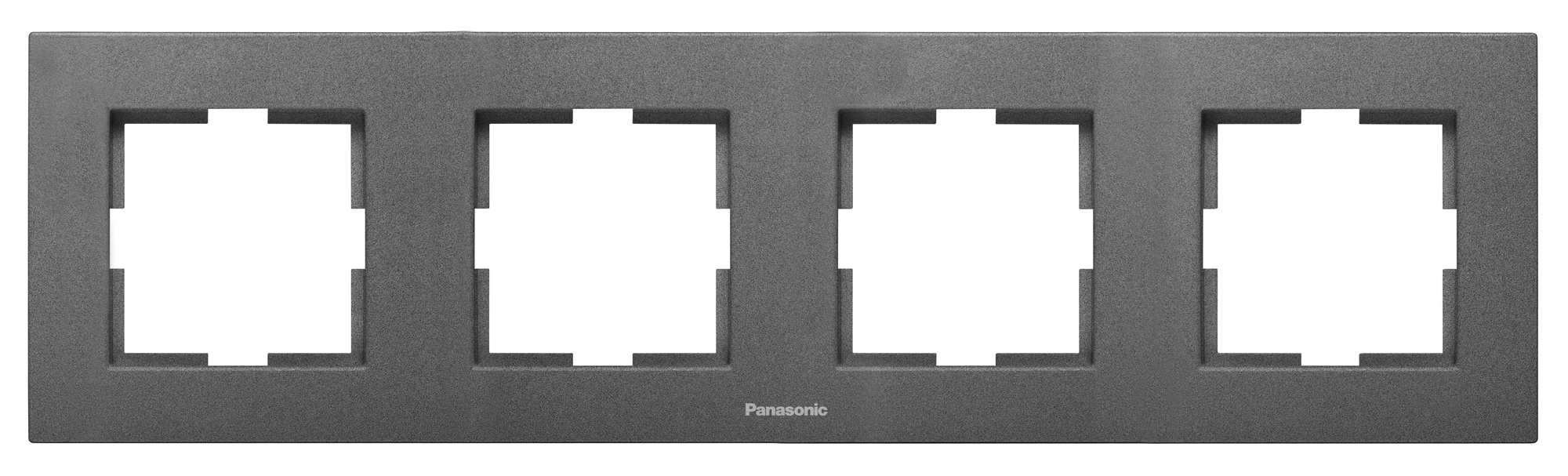 Рамка Panasonic Karre Plus WKTF08042DG-RU 4x горизонтальный монтаж пластик дымчатый (упак.:1шт)