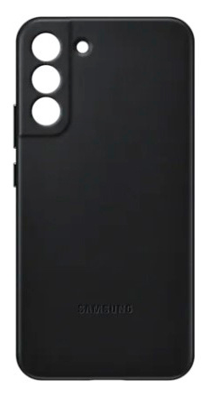 Чехол (клип-кейс) Samsung для Samsung Galaxy S22+ Leather Cover черный (EF-VS906LBEGRU)