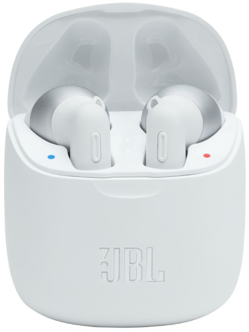 Гарнитура вкладыши JBL Tune 225TWS белый беспроводные bluetooth в ушной раковине (JBLT225TWSWHT)