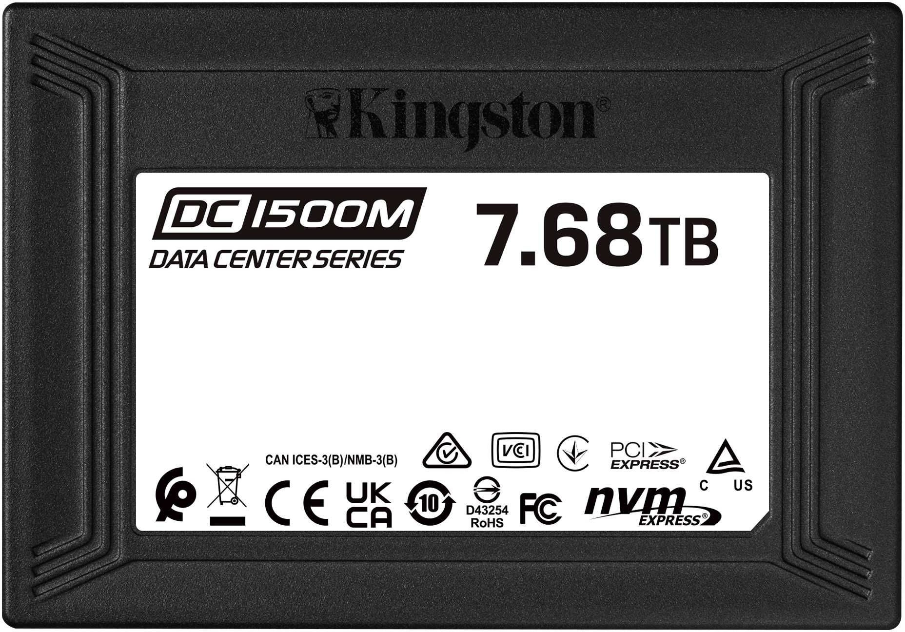 Накопитель SSD Kingston PCI-E 3.0 7.68Tb SEDC1500M/7680G DC1500M 2.5" 1.6 DWPD