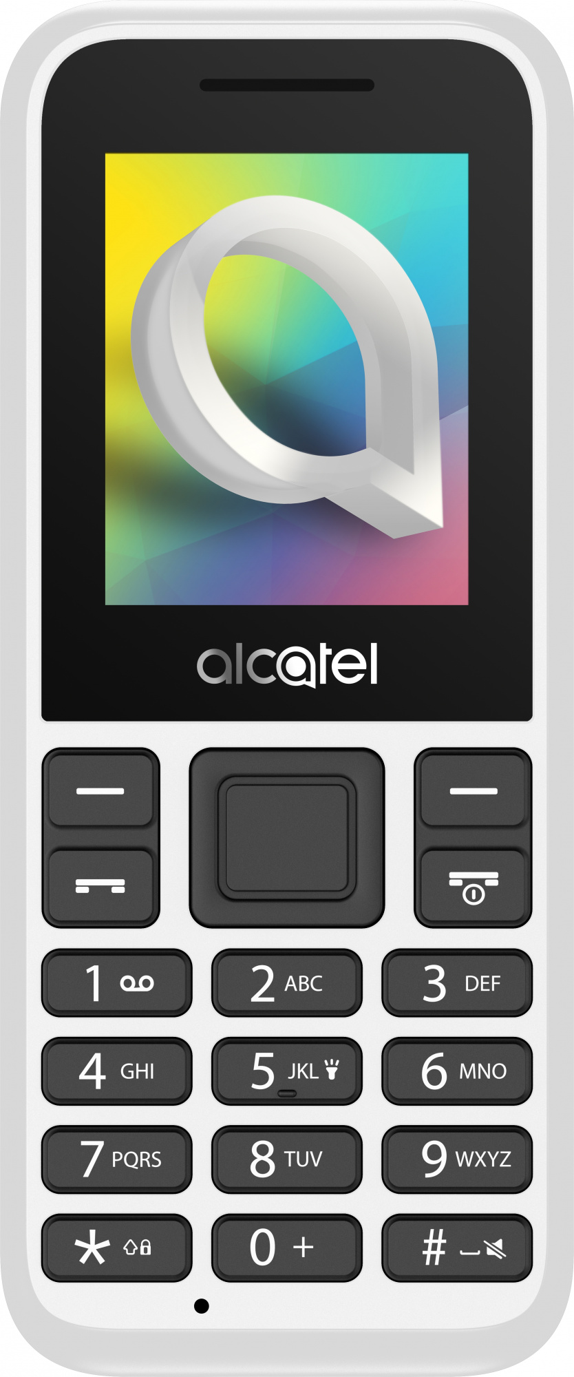 Мобильный телефон Alcatel 1068D белый моноблок 2Sim 1.8" 128x160 Thread-X 0.08Mpix GSM900/1800 GSM1900 MP3 FM microSD max32Gb