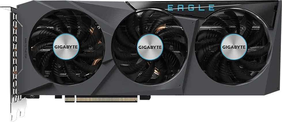 Видеокарта Gigabyte PCI-E 4.0 GV-R67XTEAGLE-12GD AMD Radeon RX 6700XT 12288Mb 192 GDDR6 1650/16000 HDMIx2 DPx2 HDCP Ret