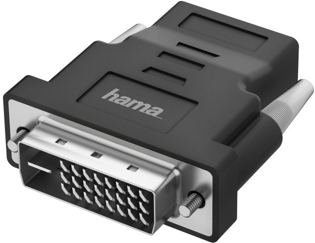 Переходник Hama H-200338 00200338 DVI-D (m) HDMI (f)