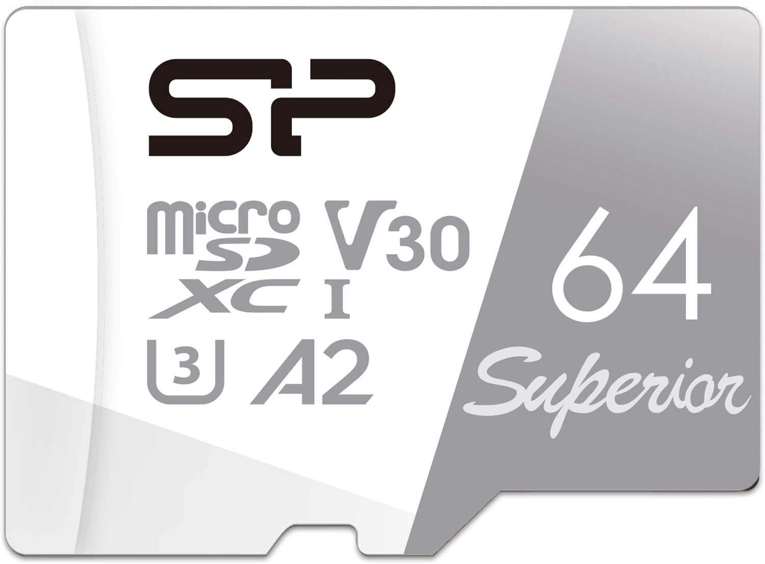 Флеш карта microSDXC 64Gb Class10 Silicon Power SP064GBSTXDA2V20SP Superior + adapter