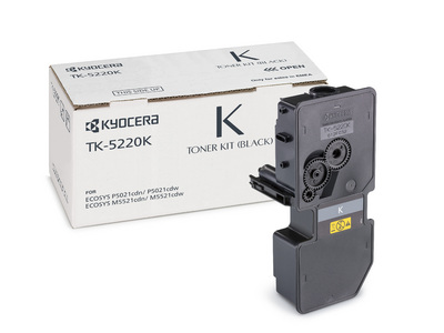 Картридж лазерный Kyocera 1T02R90NL1 TK-5220K черный (1200стр.) для Kyocera M5521cdn/cdw P5021cdn/cdw
