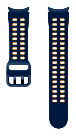 Ремешок Samsung Galaxy Watch Extreme для Samsung Galaxy Watch 4/4 Classic синий/горчичный (ET-SXR87LNEGRU)