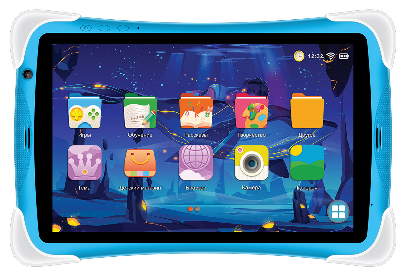 Планшет Digma CITI Kids 10 MT8321 (1.3) 4C RAM2Gb ROM32Gb 10.1" IPS 1280x800 3G Android 10.0 голубой 2Mpix 0.3Mpix BT WiFi Touch microSDHC 64Gb minUSB 5000mAh